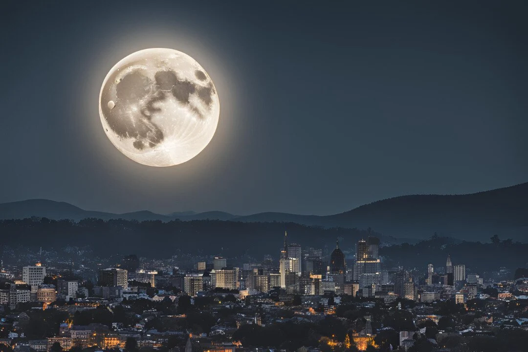 Mesmerizing Supermoon Harvest Moon Eclipse Pictures 2024